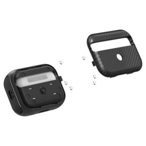 Spigen Mag Armor MagSafe - dėklas skirtas Apple AirPods Pro 1 / 2 (Black) - Image 17