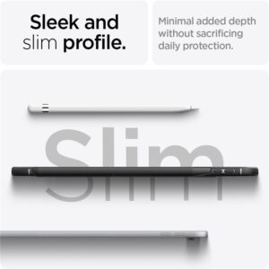 Spigen Rugged Armor, juodos spalvos - Apple iPad 10.9" 2022/11" 2025 - Image 2