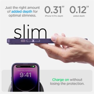 Spigen Ultra Hybrid - dėklas skirtas Apple iPhone 14 Pro Purple - Image 8