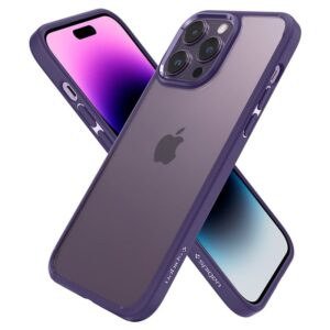 Spigen Ultra Hybrid - dėklas skirtas Apple iPhone 14 Pro Purple - Image 12