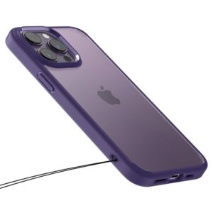 Spigen Ultra Hybrid - dėklas skirtas Apple iPhone 14 Pro Purple - Image 14