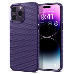 Spigen Liquid Air - dėklas skirtas Apple iPhone 14 Pro Purple - Image 7