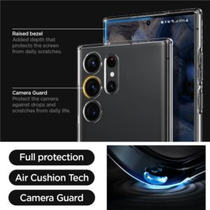Spigen liquid Crystal - dėklas skirtas Samsung Galaxy S23 Ultra Transparent - Image 8
