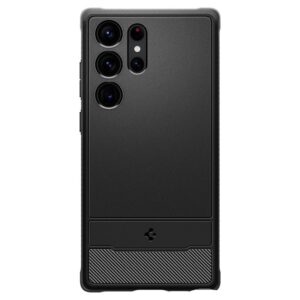 Spigen Rugged Armor - dėklas skirtas Samsung Galaxy S23 Ultra Matte Black - Image 17