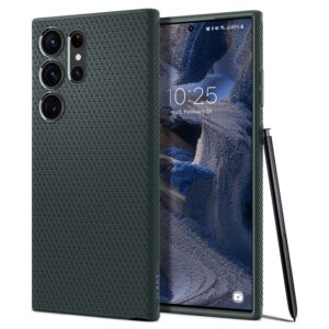 Spigen Liquid Air - dėklas skirtas Samsung Galaxy S23 Ultra Abyss Green - Image 7