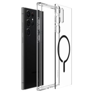 Spigen Ultra Hybrid OneTap MagSafe Ring, juodos spalvos - Samsung Galaxy S23 Ultra - Image 2