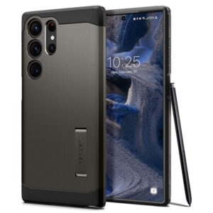 Spigen Tough Armor - dėklas skirtas Samsung Galaxy S23 Ultra Gunmetal - Image 7