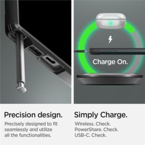 Spigen Tough Armor - dėklas skirtas Samsung Galaxy S23 Ultra Abyss Green - Image 9