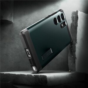 Spigen Tough Armor - dėklas skirtas Samsung Galaxy S23 Ultra Abyss Green - Image 14