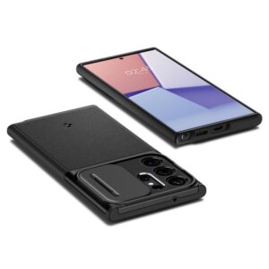 Spigen Optik Armor - dėklas skirtas Samsung Galaxy S23 Ultra Black - Image 10