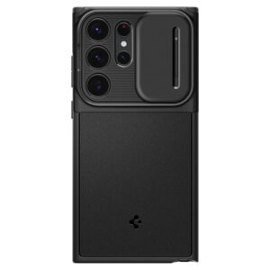 Spigen Optik Armor - dėklas skirtas Samsung Galaxy S23 Ultra Black - Image 14