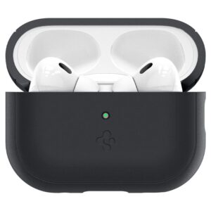Spigen Silicone Fit Strap - dėklas skirtas Apple AIrPods Pro 1 / 2 (Black / Green) - Image 12