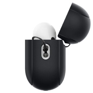 Spigen Silicone Fit Strap - dėklas skirtas Apple AIrPods Pro 1 / 2 (Black / Green) - Image 16