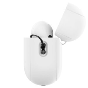 Spigen Silicone Fit Strap - dėklas skirtas Apple AirPods Pro 1 / 2 (White / Grey) - Image 16