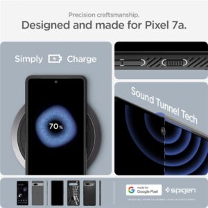 Spigen Liquid Air - dėklas skirtas Google Pixel 7A juodos spalvos - Image 15