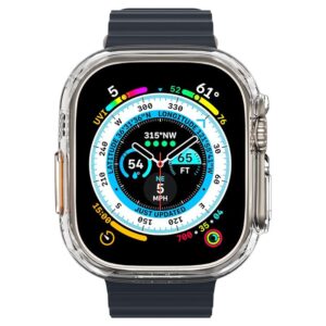 Spigen Thin Fit dėklas skirtas Apple Watch Ultra 1 / 2 / 3 (49 mm) - skaidrus - Image 11