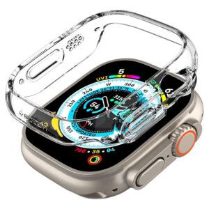 Spigen Thin Fit dėklas skirtas Apple Watch Ultra 1 / 2 / 3 (49 mm) - skaidrus - Image 16