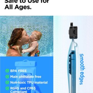 Spigen Aqua Shield WaterProof Floating Case A610 2 Pack, aqua blue - Image 8