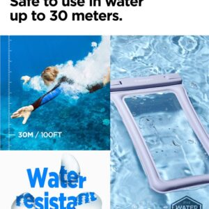 Spigen Aqua Shield WaterProof Floating Case A610 2 Pack, aqua blue - Image 4