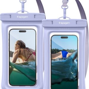 Spigen Aqua Shield WaterProof Floating Case A610 2 Pack, aqua blue