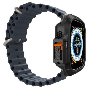 Spigen Lock Fit, juodos spalvos - Apple Watch Ultra 3/2/1 - Image 7