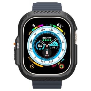 Spigen Lock Fit, juodos spalvos - Apple Watch Ultra 3/2/1 - Image 18