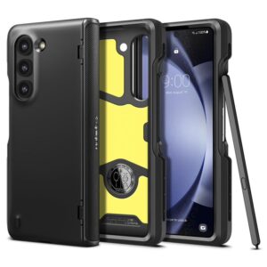 Spigen Slim Armor Pro Pen Edition, juodos spalvos - Samsung Galaxy Z Fold5