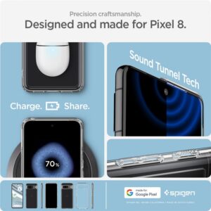 Spigen Ultra Hybrid - dėklas skirtas Google Pixel 8 Transparent - Image 10