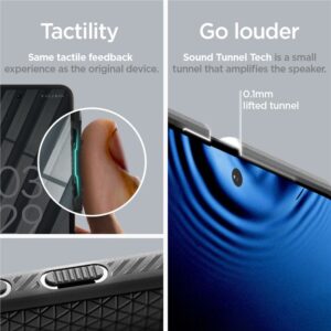 Google Pixel 8 Pro Spigen Liquid Air Matte telefono dėklas juodos spalvos - Image 19