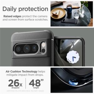 Spigen Rugged Armor - dėklas skirtas Google Pixel 8 Pro Black - Image 17