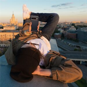 Spigen Rugged Armor - dėklas skirtas Google Pixel 8 Pro Black - Image 11