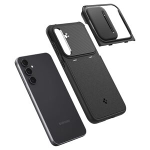 Spigen Optik Armor - dėklas skirtas Samsung Galaxy S23 FE Black - Image 9