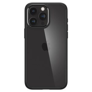 Spigen Crystal Hybrid, matinės juodos spalvos - Apple iPhone 15 Pro Max - Image 17