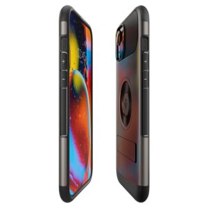 Spigen Slim Armor MagSafe, gunmetal - Apple iPhone 15 - Image 14