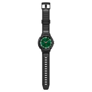 Spigen Rugged Armor Pro, juodos spalvos - Samsung Galaxy Watch6 Classic 47mm - Image 4