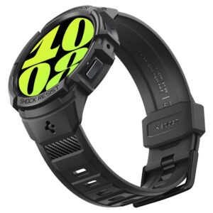 Spigen Rugged Armor Pro - Strap + case for Samsung Galaxy Watch 6 44 mm (Black) - Image 8