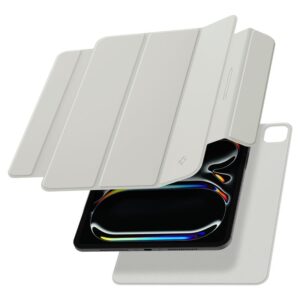 Spigen Air Skin Folio OneTap, pilkos spalvos - Apple iPad Pro 13" 2024 - Image 14