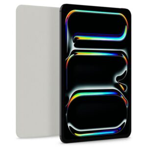 Spigen Air Skin Folio OneTap, pilkos spalvos - Apple iPad Pro 11" 2024 - Image 11