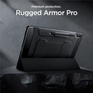 Spigen Rugged Armor Pro -  Samsung Galaxy Tab S8 Ultra / S9 Ultra 14.6 Black - Image 12