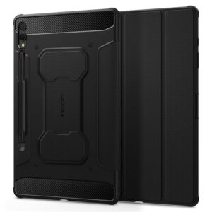 Spigen Rugged Armor Pro -  Samsung Galaxy Tab S9+ 12.4 Black - Image 10