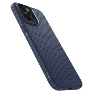 Spigen Liquid Air, navy blue - Apple iPhone 15 Pro Max - Image 12