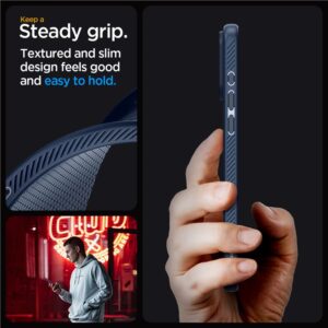 Spigen Liquid Air, navy blue - Apple iPhone 15 Pro Max - Image 17
