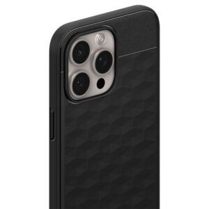 CASEOLOGY PARALLAX MAG MAGSAFE Apple iPhone 15 PRO MAX MATTE dėklas telefonui juodos spalvos - Image 19