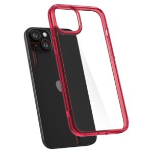 Spigen Ultra Hybrid, red crystal - iPhone 15 Plus - Image 15