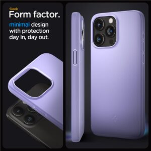 Spigen Thin Fit - dėklas skirtas Apple iPhone 15 Pro Purple - Image 14