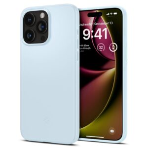 Spigen Thin Fit - dėklas skirtas Apple iPhone 15 Pro Blue - Image 7