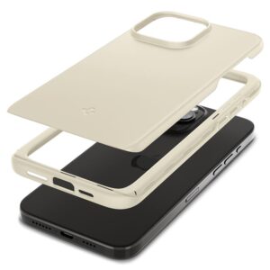 Spigen Thin Fit - dėklas skirtas Apple iPhone 15 Pro Beige - Image 10