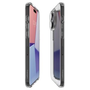 Apple iPhone 15 Pro Spigen Liquid Crystal telefono dėklas skaidrus - Image 7