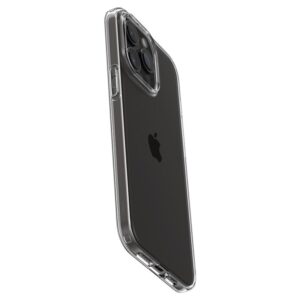 Apple iPhone 15 Pro Spigen Liquid Crystal telefono dėklas skaidrus - Image 12
