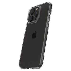 Apple iPhone 15 Pro Spigen Liquid Crystal telefono dėklas skaidrus - Image 13